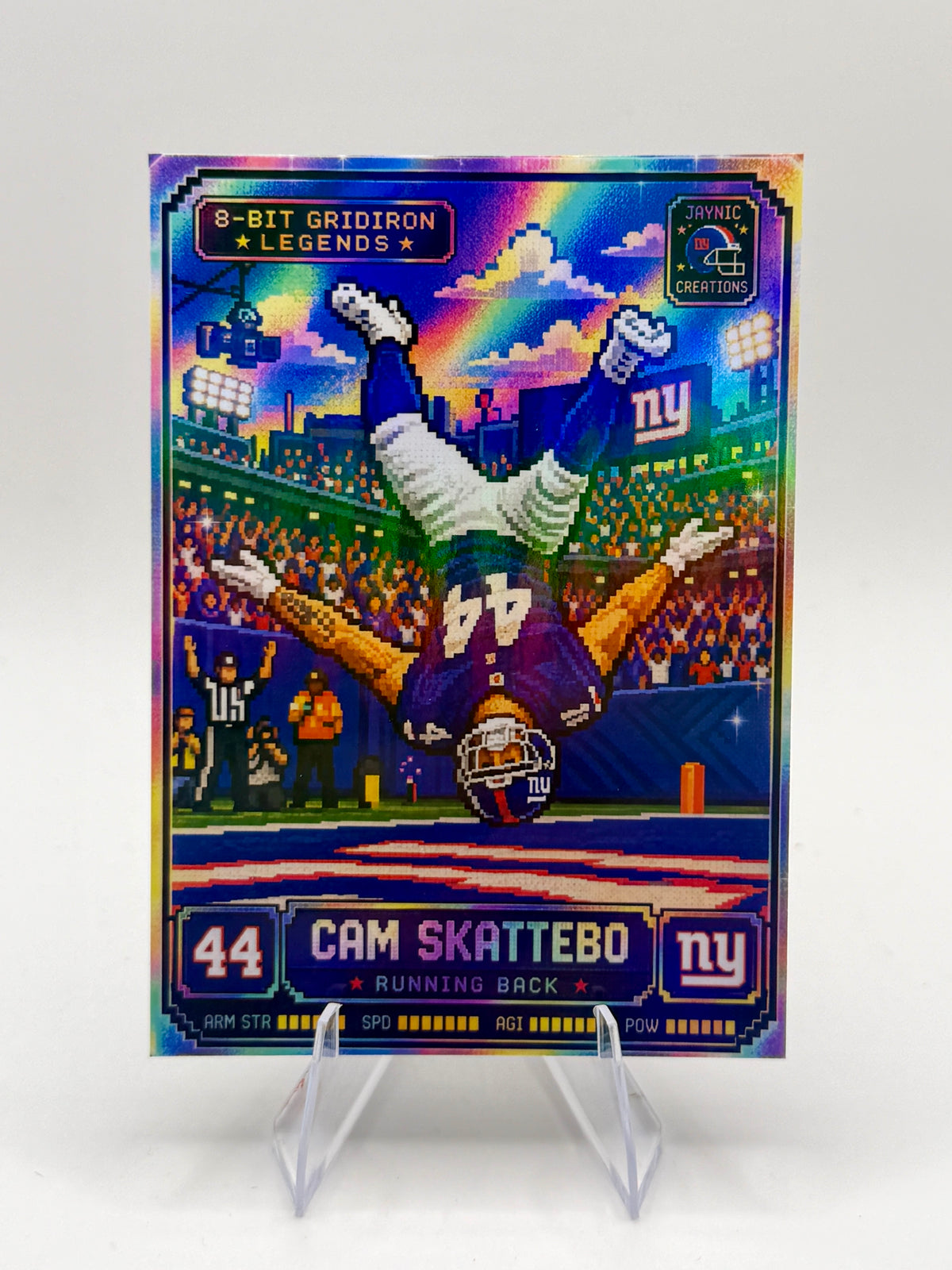 2026 Cam Skattebo 8-Bit Legend “The Flip”