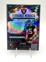 2026 Fernando Mendoza Radiant Velocity Rookie Card