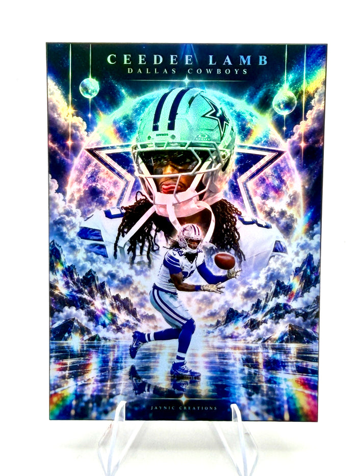 2026 CeeDee Lamb New Era Rainbow Foil #/15