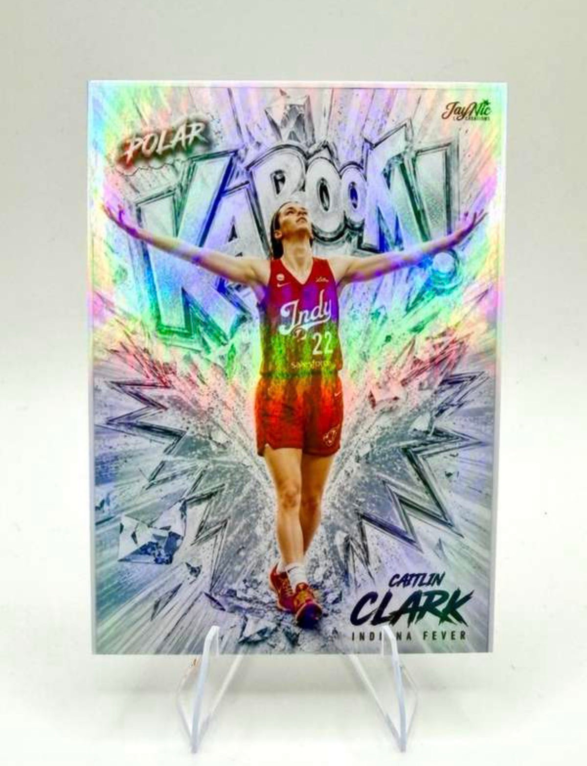 2026 Caitlin Clark Polar Kaboom Refractor