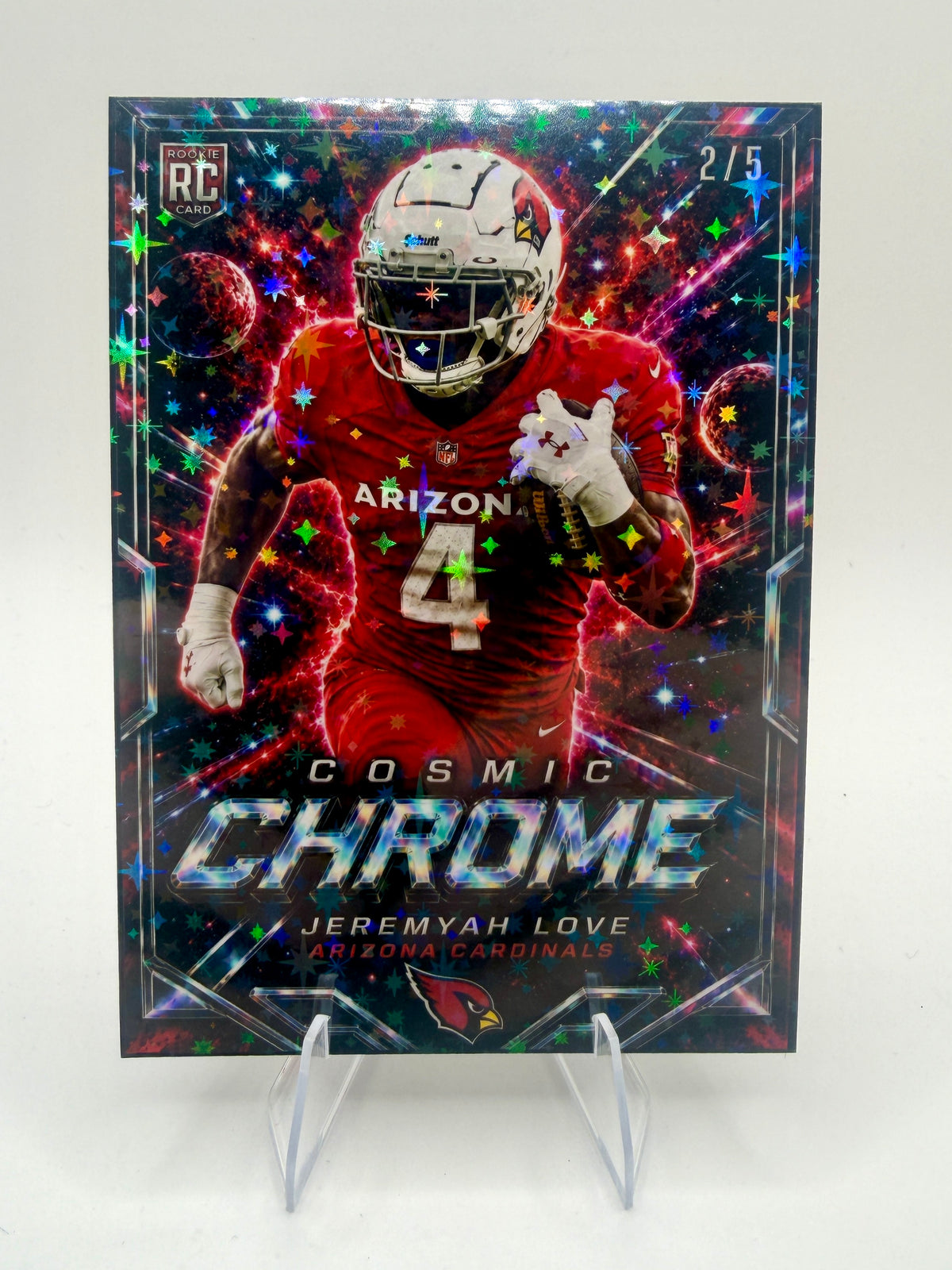 2026 Jeremiyah Love Cosmic Chrome Stars Refractor