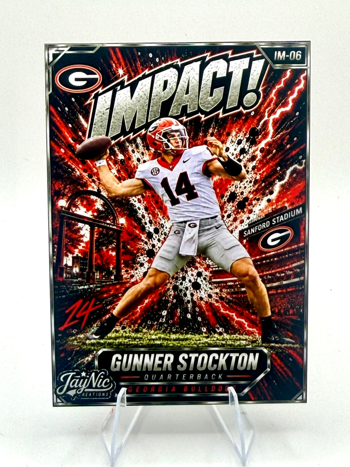 2026 Gunner Stockton Impact Series w/Holo Back