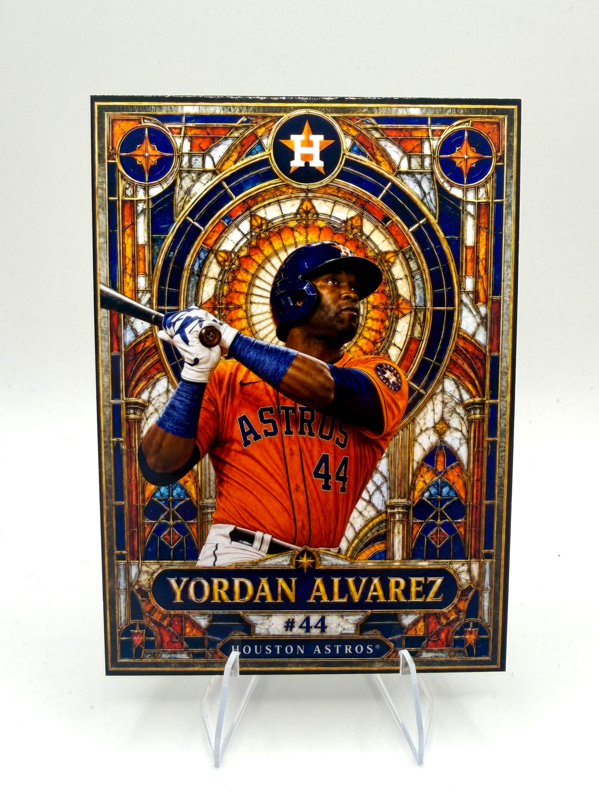 2026 Yordan Alvarez Stained Glass Mosaic