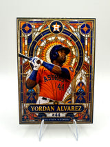 2026 Yordan Alvarez Stained Glass Mosaic