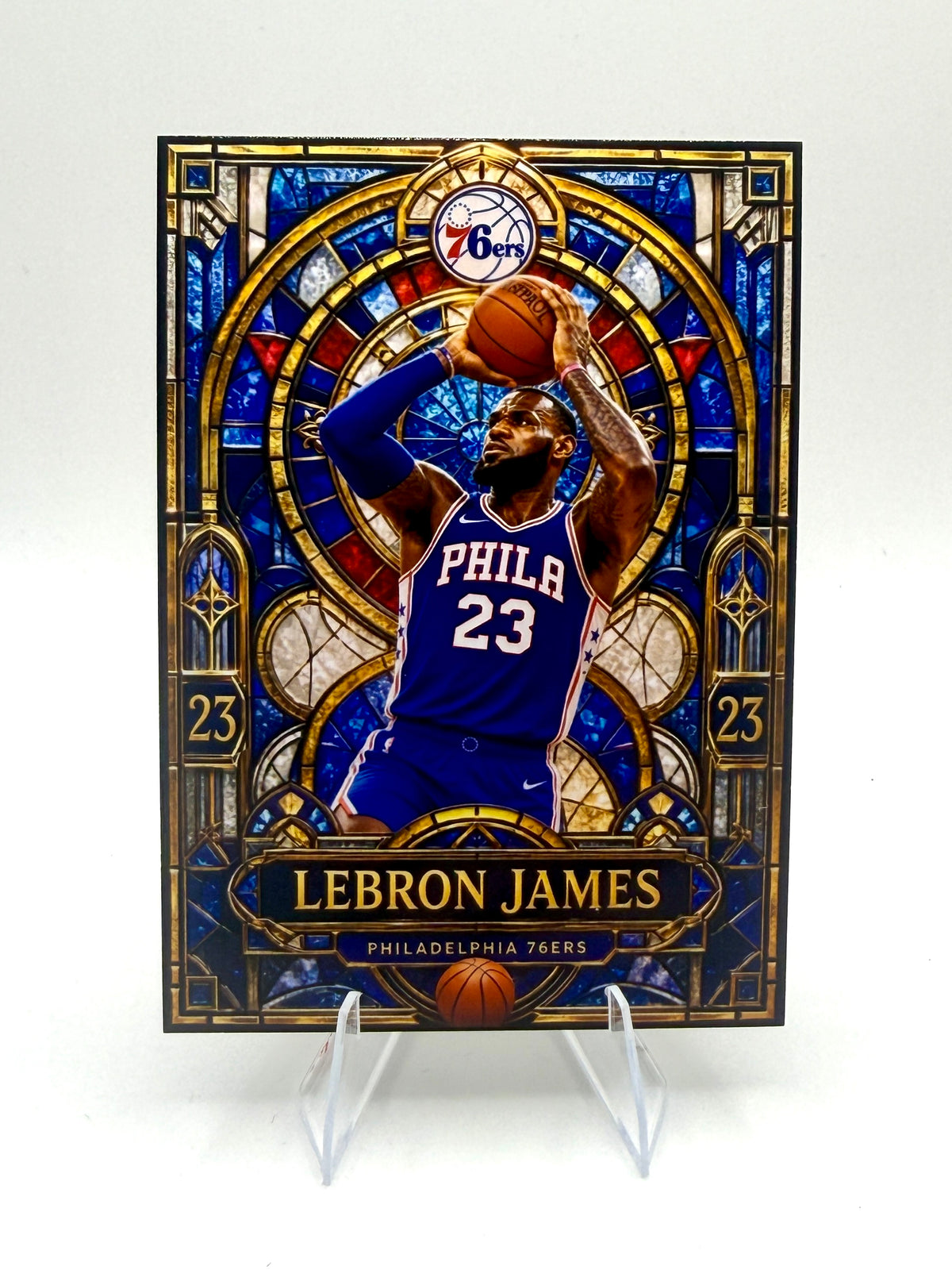2026 LeBron James Stained Glass