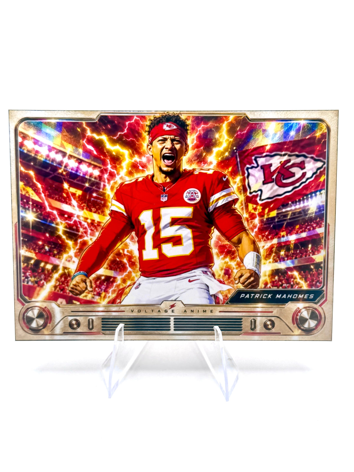 2026 Patrick Mahomes Voltage Anime w/Holo Bacl