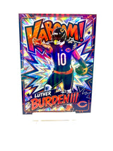 2026 Luther Burden Kaboom Refractor w/Holo Back