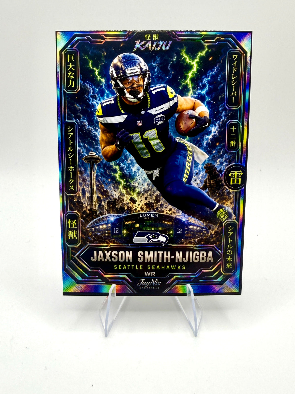 2026 Jaxson Smith-Njigba Custom Kaiju